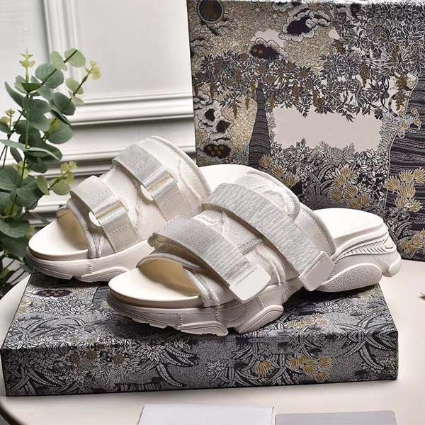 

2020 designer shoes luxury women sandals letters summer wedges triple platform slide slipper fashion brand beach slipper espadrilles, Black