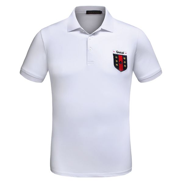 

summer new fashion мђжкие ђболки кѬђглм вѬезом и коѬоким дизайном, White