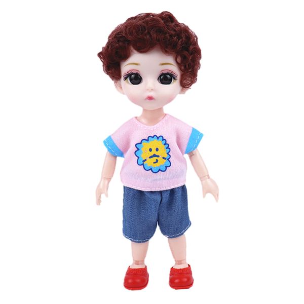 

подвижные 14 суставы 1/12 детские куклы 3d глаза мода игрушки девушки подарков diy рдц