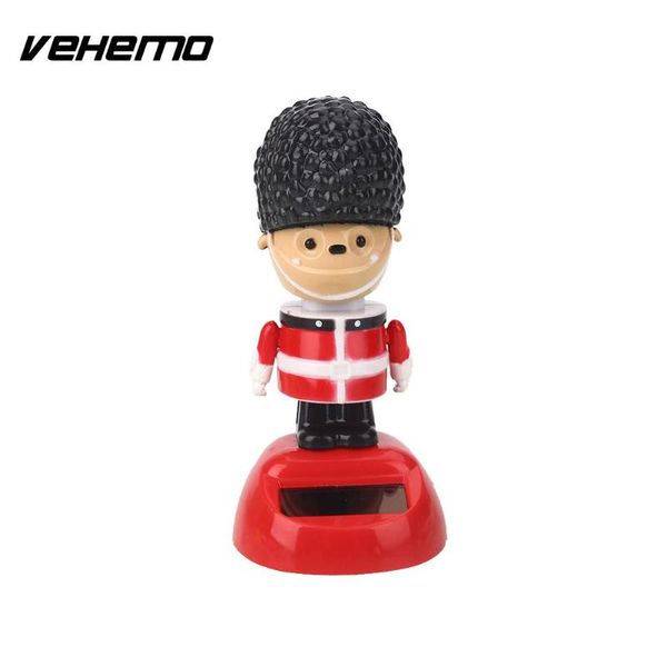 

vehemo soldier doll car styling swing toy animated ornament toy model cute car interior