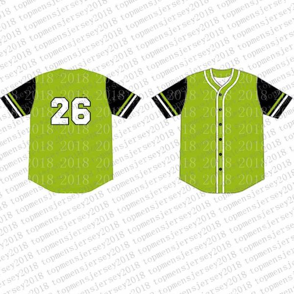

Top Custom Baseball Jerseys Mens Embroidery Logos Jersey Free Shipping Cheap wholesale Any name any number Size M-XXL 67