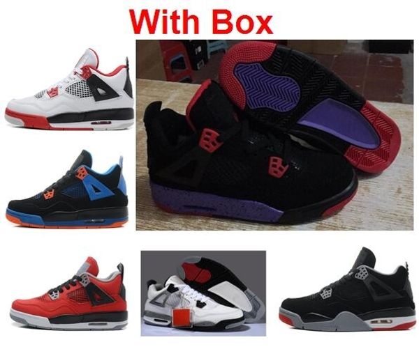 

nrg рэпторс 4 одиночные день 4s разводят 4s обувь toro 4 bravo black технология серый oreo мужчины женщины баскетбол с коробкой кроссовки бе