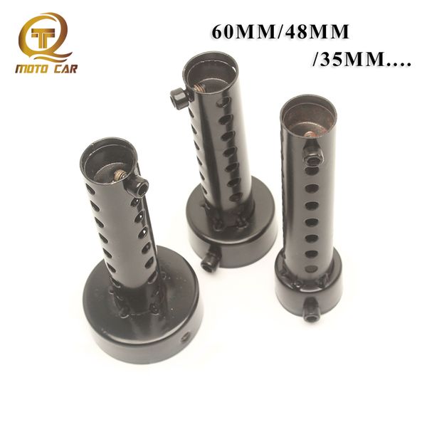 

muffler exhaust motorcycle db killer 60mm 48mm 45mm 35mm adjustable noise sound eliminator black for mivv sc gp hp r6 akrapovic