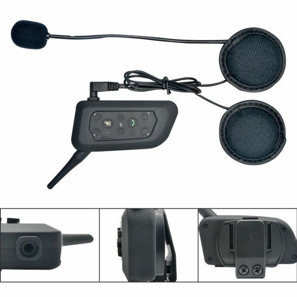 

interphone motorcycle helmet wireless bluetooth headset intercom fm waterproof interphone intercom headset