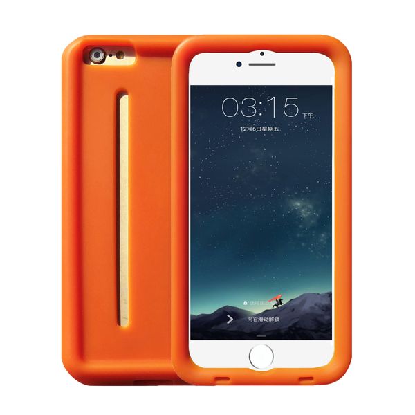 

with 6s strap cover for case plus [5.5''] shockproof cellphone mingshore 6 iphone finger bumper uwdjs