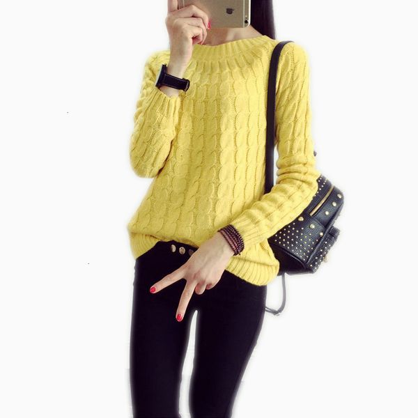 

womens designer sweaters women sweater women knitted sweater and pullovers solid color 9 colours long sleeve o neck twist knitted sweater, White;black