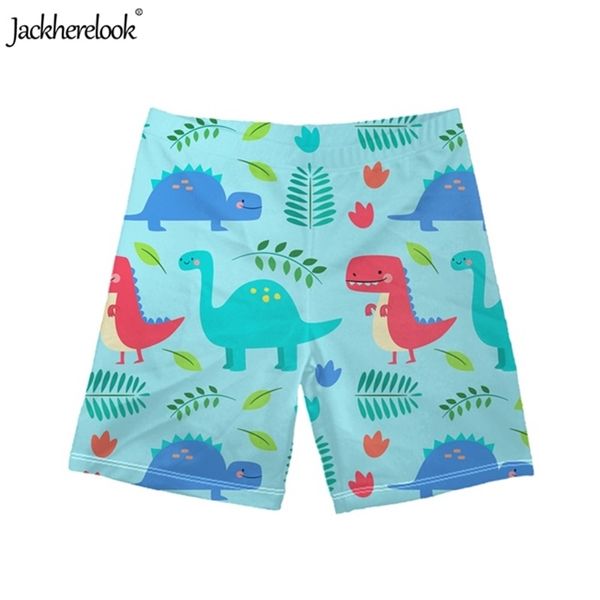 

jackherelook children bathing shorts trunks suitable summer swimsuit dinosaur printed home beachwear quickly drying sportswear