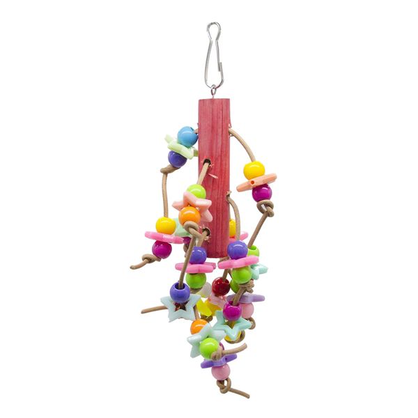

bird chewing toy - parrot cage bite toys wooden block bird parrot toys for small and medium parrots and birds