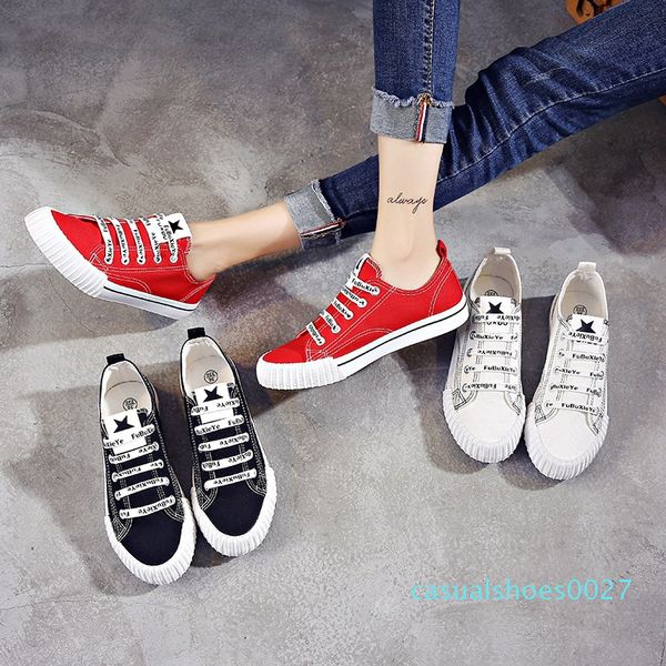 

cute little white canvas shoes women classic harajuku skate shoes fashion autumn ulzzang casual plimsolls summer retro teen board shoes c27, Black