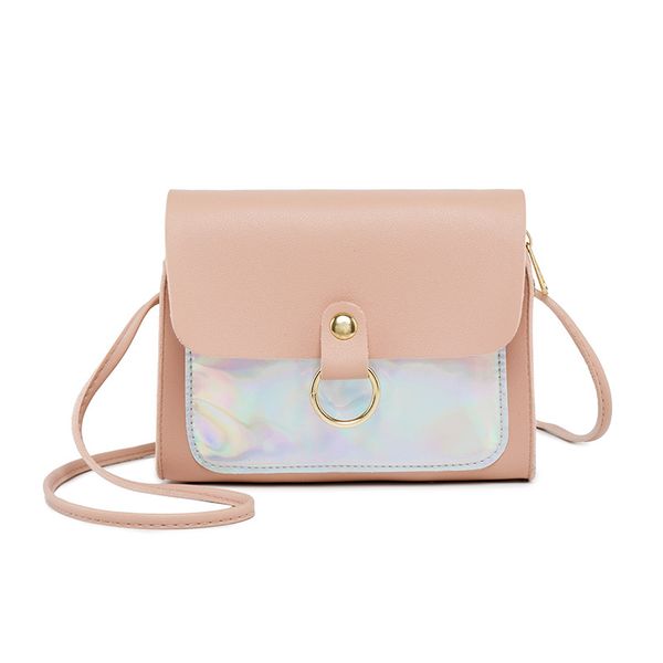 

mini shoulder bag handbags female 2019 fashion laser leather crossbody bag luxury women bags designer messenger pack for girls