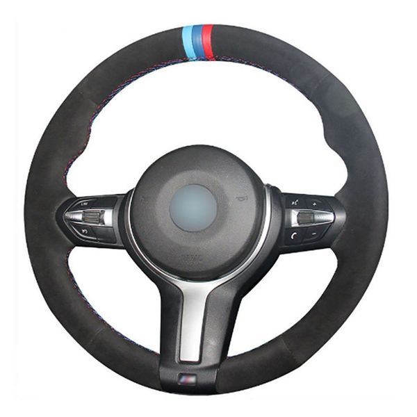 

diy customized pu steering wheel stitch on wrap cover for bmw f87 f13 m6