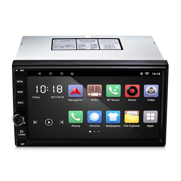 CT0012 Universal-Auto-Multimedia-Player 7-Zoll-TFT-kapazitiver Touchscreen-Spiegel-Link-GPS-Navigationsradio Bluetooth-Auto-DVD