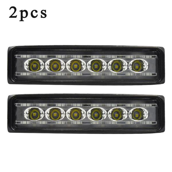 

off-road led work lights spotlight strobe 6 inch 9-31v 1800lm uv-resistant