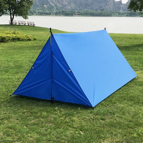 

9.8ft x 9.8ft lightweight hammock sun shelter shade tent tarp awning canopy outdoor camping hiking backpacking picnic fishing