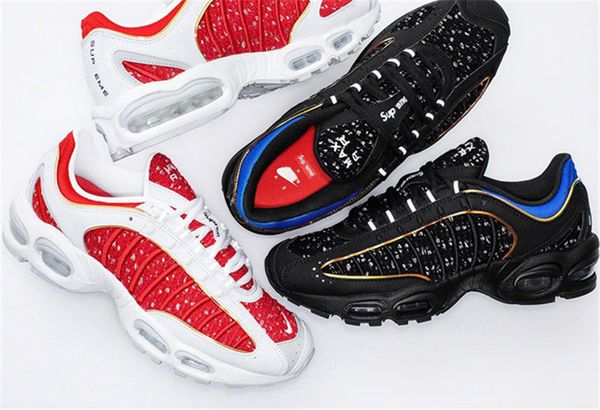 

2019 Горячие Оригиналы Superme x 2099Air Max Tailwind 4 Мужчины Женщины Кроссовки Аутентичные Спортивные Кроссовки С Коробкой