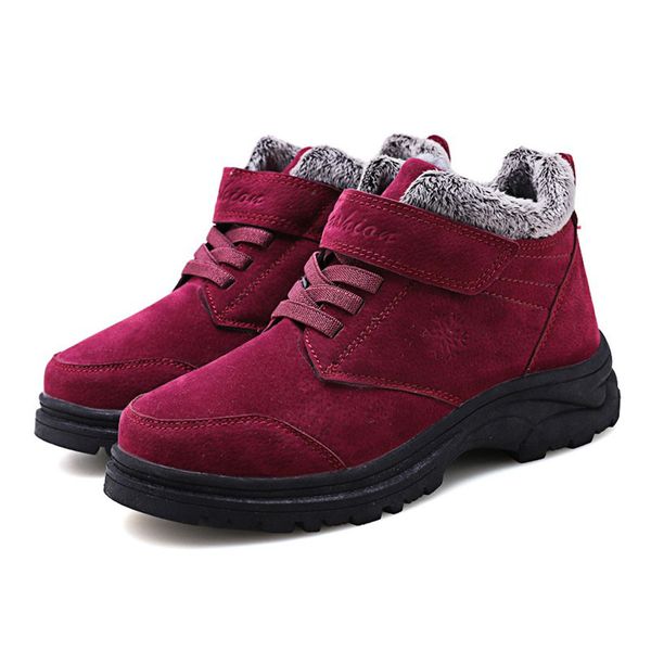 

kancoold women snow boots winter shoes warm plush ankle boots 2019 brand female casual shoes wedge snow hiking waterproof