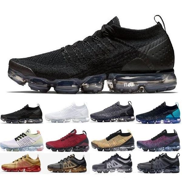 

2019 knit 2.0 fly 1.0 men women bhm red orbit metallic gold triple black designers sneakers trainers running shoes size 36-45 ttu-1