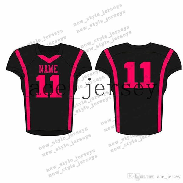 

92Men 2019 Youth Football Jerseys Army Green Wine Red Embroidery Logos Stitched Custom Any name Any number Jerseys