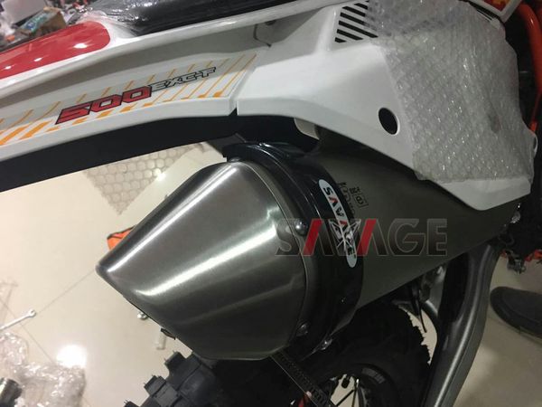 

for ktm exc-f/exc/sx-f 450/350/530/525/500 motorcycle accessories /round oval exhaust protector can cover