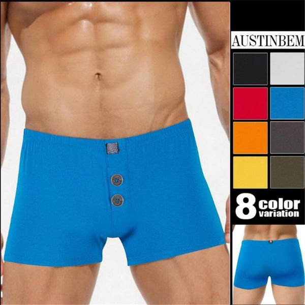 

comfortable modal underwear men boxer sleeping pant choice boy wear, Black;white