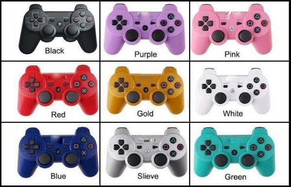

Whole ale bluetooth wirele p 3 game controller for ony dual hock play tation 3 p 3 con ole video game joy tick gamepad with retail box