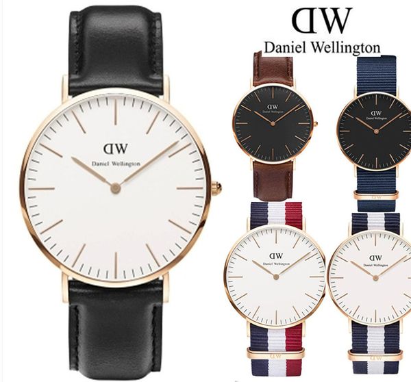 

Igh quality famou weden cla ic men women watche 40mm men watche 36mm women watche leather quartz nylon belt fa hion watch reloj