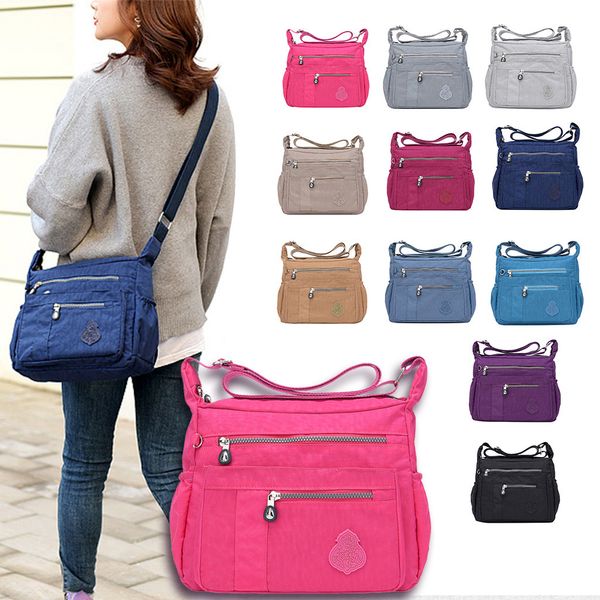 

xiniu women nylon shoulder bag waterproof elegant daily shopping shoulder bag designer bags bolsa de ombro das mulheres#30