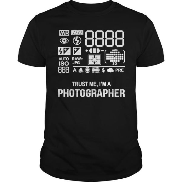 

men tshirt pgrapher camera t-shirt cool women t-shirt tees top, White;black
