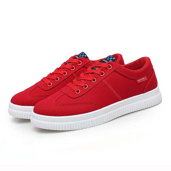 

new fashion men women canva shoes flat shoes black white red autumn walking luxury mens womens casual shoes