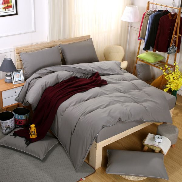 

modern style bedding sets polyester bed linens 3/4pcs/set pastoral bed set ab side duvet cover + flat sheet + pillowcase