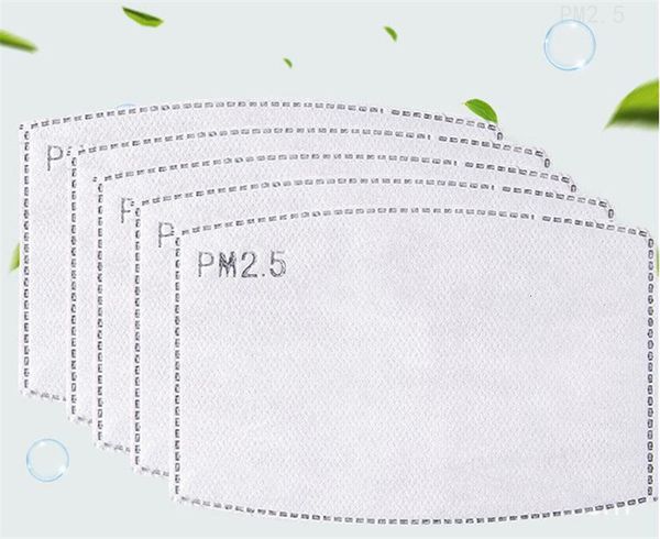 

рм2,5 активированных одноразовые маски для лица прокладки фильтра углерод pad 5layers вставка защитного коврик анти haze рот заменяемых сек