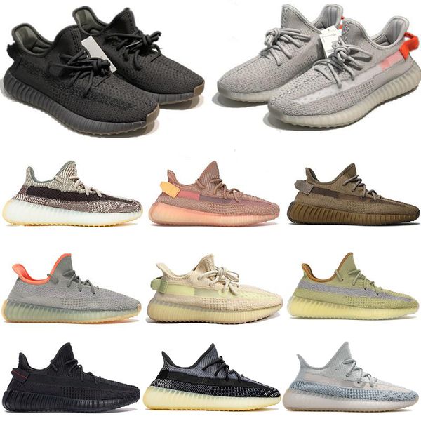 

earth desert sage cinder men running shoes tail light marsh flax zyon linen yeshaya reflective kanye mens women stylist sneakers, White;red