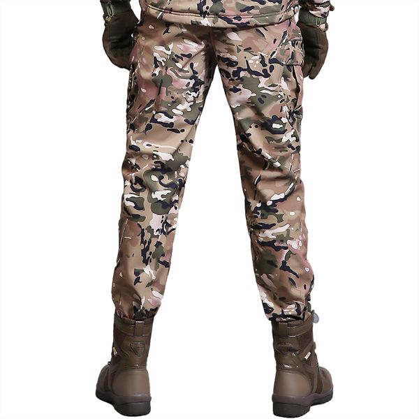 

new winter men's outdoor sports windproof pants hiking pants outdoor trousers camping hiking climbing fishing mountain, Black;green