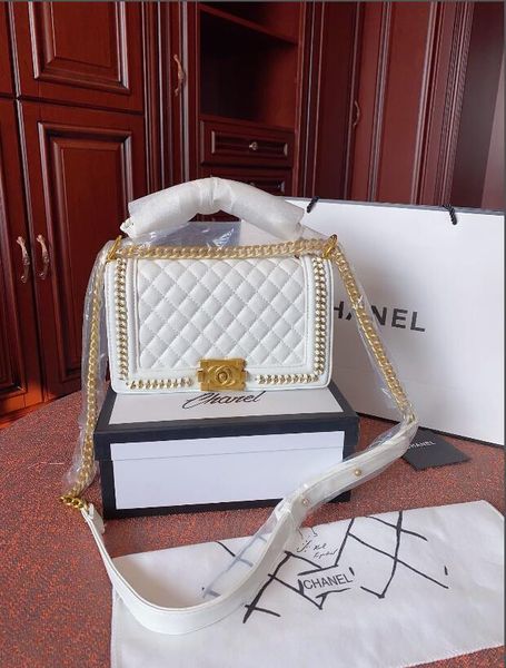 

2020 горячая распродажа высокое качество новый дизайнер классический женская дикая мода дикая кожаная сумка сумка-мессенджер сумка-цепочка