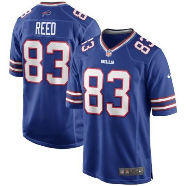 

andre reed #83 men's retired xs-5xl stitched football jerseys, Gray