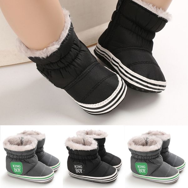 

baby boots infant newborn girls boys outdoor shoes first walkers shoes booties casual kids outdoor sapato bota infantil, Black;grey