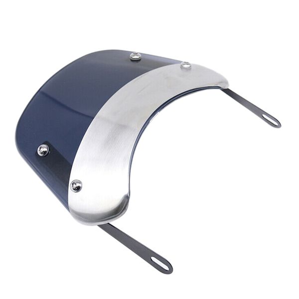 

for 5-7 inch 3mm retro motorcycle round headlights windshield windscreen kit