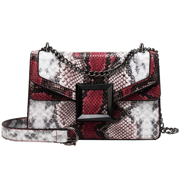 

women's bag snake print shoulder bag vintage crossbody women's shoulder designers luxury dropshipping for women#40