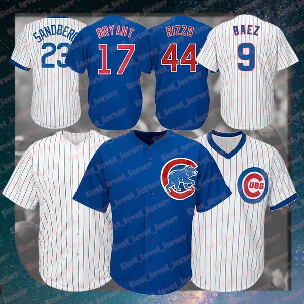 

cheap 9 Javier Baez Jersey 12 Kyle Schwarber 23 Ryne Sandberg 22 Jason Heyward Cubs Majestic Coolbase Jersey