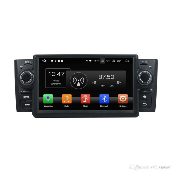 

1 din 7" android 8.0 car dvd radio gps navigation multimedia head unit for fiat line 2007 2008 2009 2010 2011 2012 2013 4gb ram 32gb ro