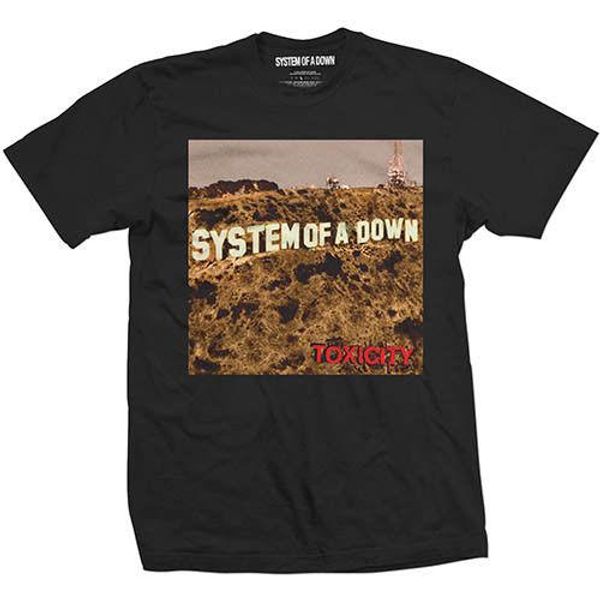 

system of a down 'toxicity' t-shirt - new & official, White;black