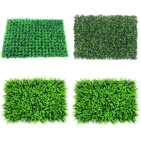 

40x60cm grass mat green artificial plant lawns landscape carpet for home garden wall decorations fake grass party wedding supply