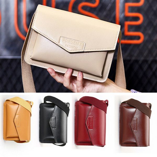 

women small bag handbag leather shoulder tote satchel messenger mini cross body