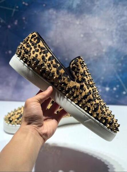 

fashion red bottom low women,men shoes spikes sneakers shoes,luxury designer rivets flat walking shoes,dress party wedding, Black