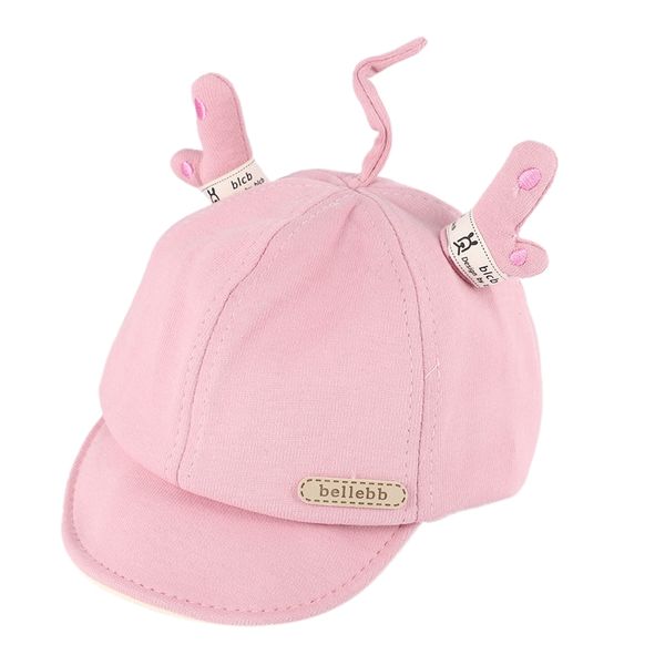 

children's hat fawn baby baby cap boys flanged soft hat, Yellow