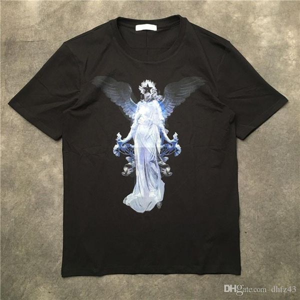 

famous brand designer t shirt summer casual cotton print short sleeve shirts men women t shirts tees black s-xl, White;black