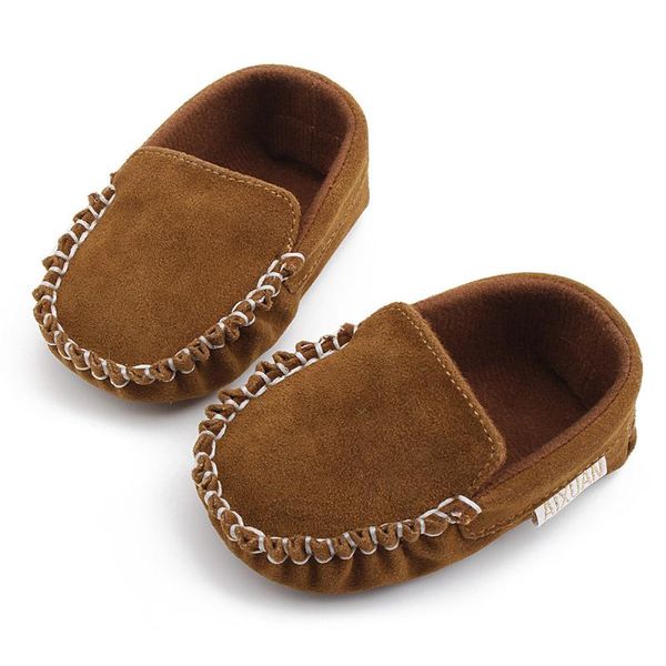 

toddler baby girls double velour soft sole shoe soft shoes baby boys shoes first walkers toddler sole leather, Black;red