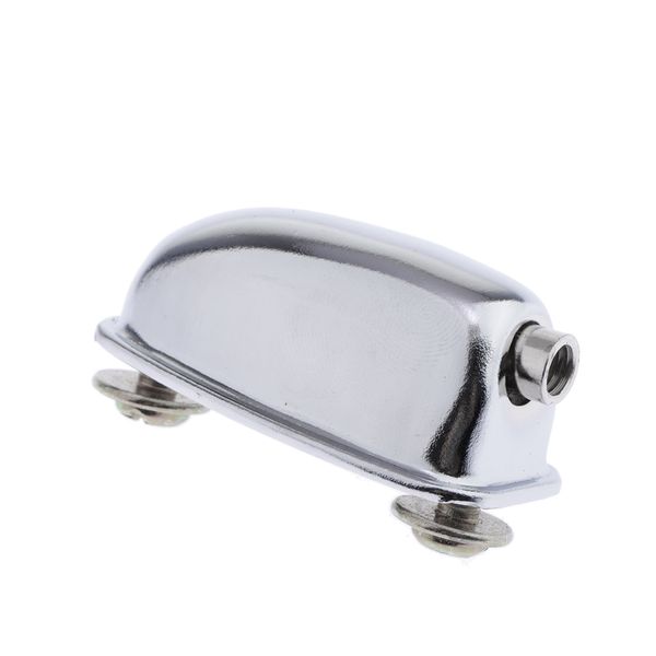 

metal bass drum lug for drum set, silver
