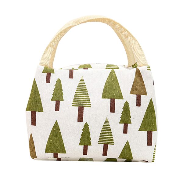 

women picnic thermal insulated portable case box adults storage cooler lunch bag printed kids tote with zipper, Blue;pink