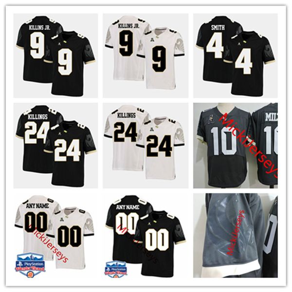 

mens custom ucf knights football jersey joe burnett daunte culpepper tre'quan smith adrian killins gabriel davis ucf knights jersey, Black